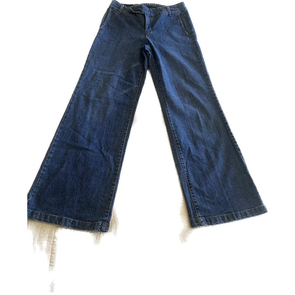 Nine West High Waisted Flare Denim Size 8
